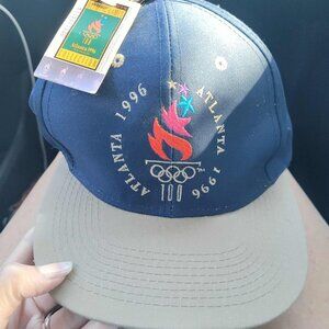 NWT Vintage 1996 Atlanta Olympics Hat, Blue